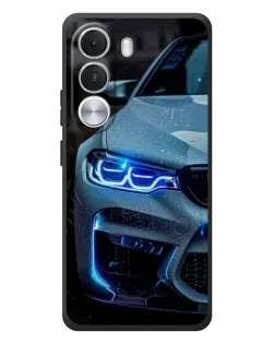 Чохол для Realme C100i з картинкою «Погляд BMW з синіми фарами» Чохол для Realme C100i з картинкою «Погляд BMW з синіми фарами»