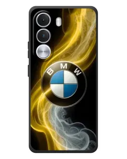Чохол для Realme C100i з картинкою «Золотистий дим BMW» Чохол для Realme C100i з картинкою «Золотистий дим BMW»