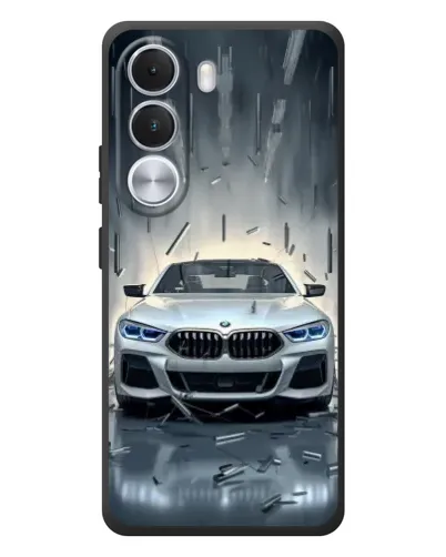 Чохол для Realme C100i з картинкою «BMW у світлі фар» Чохол для Realme C100i з картинкою «BMW у світлі фар»
