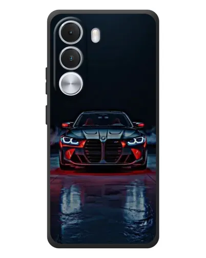 Чохол для Realme C100i з картинкою «BMW на мокрій дорозі» Чохол для Realme C100i з картинкою «BMW на мокрій дорозі»