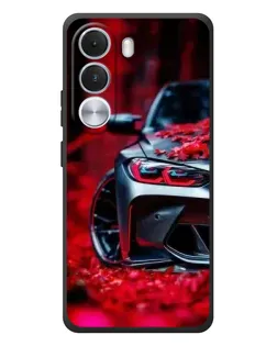 Чохол для Realme C100i з картинкою «Спортивна BMW та квіти» Чохол для Realme C100i з картинкою «Спортивна BMW та квіти»
