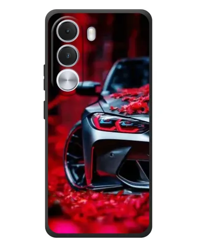 Чохол для Realme C100i з картинкою «Спортивна BMW та квіти» Чохол для Realme C100i з картинкою «Спортивна BMW та квіти»
