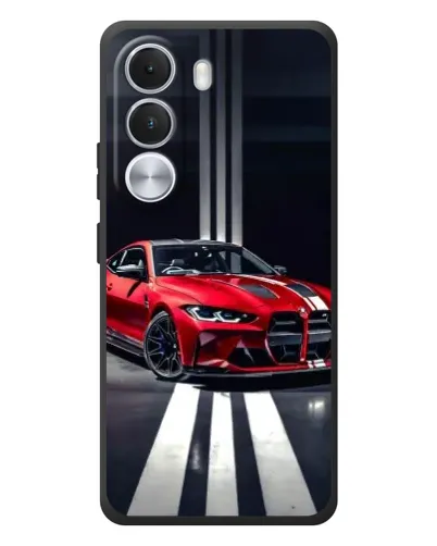 Чохол для Realme C100i з картинкою «Червона BMW на дорозі» Чохол для Realme C100i з картинкою «Червона BMW на дорозі»