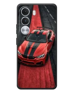 Чохол для Realme C100i з картинкою «BMW на червоній доріжці» Чохол для Realme C100i з картинкою «BMW на червоній доріжці»