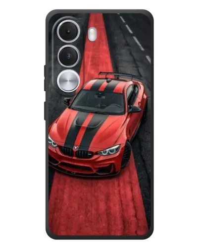 Чохол для Realme C100i з картинкою «BMW на червоній доріжці» Чохол для Realme C100i з картинкою «BMW на червоній доріжці»