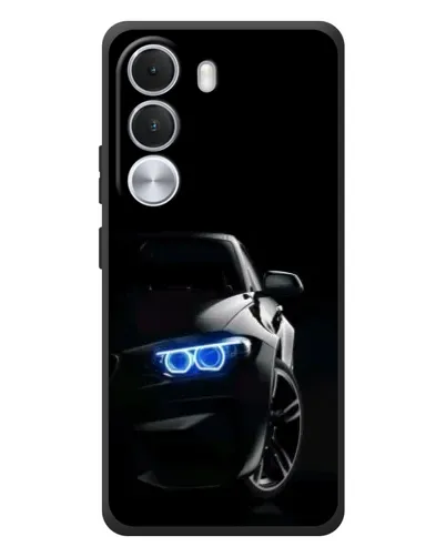 Чехол для Realme C100i с картинкой «BMW — ночной взгляд» Чехол для Realme C100i с картинкой «BMW — ночной взгляд»