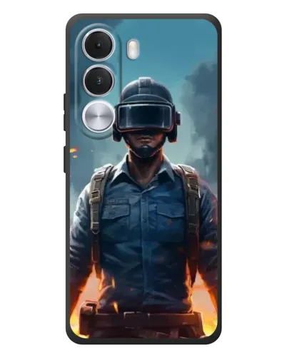 Чехол для Realme C100i с картинкой «PUBG — реалистичный герой» Чехол для Realme C100i с картинкой «PUBG — реалистичный герой»