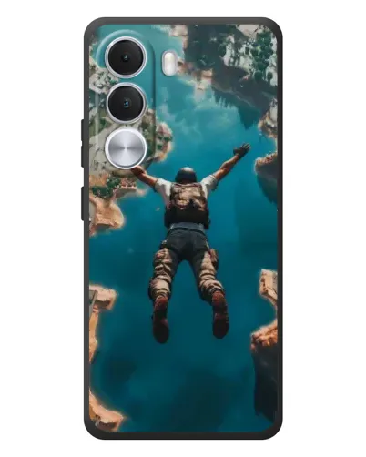 Чехол для Realme C100i с картинкой «PUBG — свободное падение» Чехол для Realme C100i с картинкой «PUBG — свободное падение»