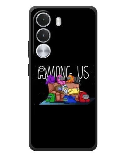 Чехол для Realme C100i с картинкой «Логотип Among Us» Чехол для Realme C100i с картинкой «Логотип Among Us»