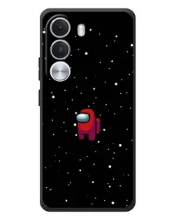 Чехол для Realme C100i с картинкой «Красный Among Us»