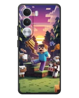 Чохол для Realme C100i з картинкою «Стів на фермі» Чохол для Realme C100i з картинкою «Стів на фермі»