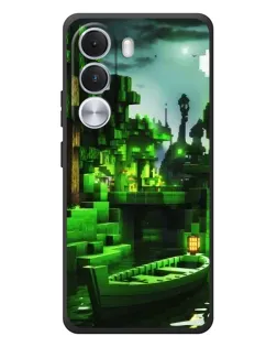 Чохол для Realme C100i з картинкою «Minecraft лісовий пейзаж» Чохол для Realme C100i з картинкою «Minecraft лісовий пейзаж»