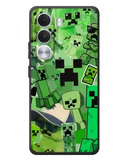 Чохол для Realme C100i з картинкою «Кріпери Minecraft» Чохол для Realme C100i з картинкою «Кріпери Minecraft»