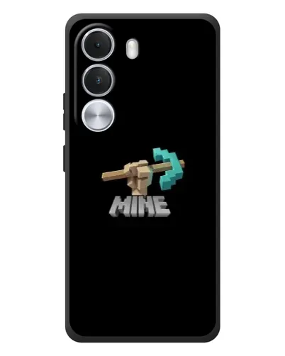 Чехол для Realme C100i с картинкой «Алмазная кирка»