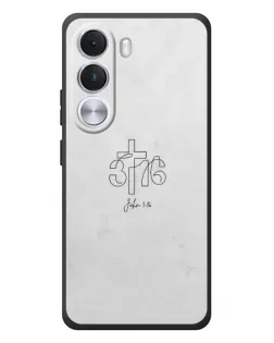 Чехол для Realme C100i с картинкой «Иоанна 3:16 Крест» Чехол для Realme C100i с картинкой «Иоанна 3:16 Крест»