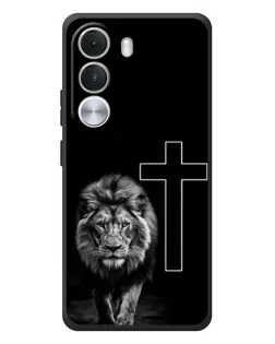 Чехол для Realme C100i с картинкой «Лев и Крест» Чехол для Realme C100i с картинкой «Лев и Крест»