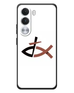 Чохол для Realme C100i з картинкою «Риба та хрест»