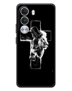 Чехол для Realme C100i с картинкой «Сияющий крест Jesus»