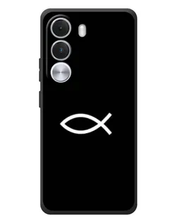 Чехол для Realme C100i с картинкой «Символ рыбы Jesus»