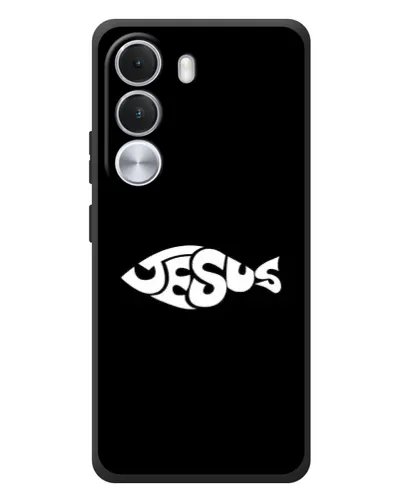 Чехол для Realme C100i с картинкой «Рыба Jesus» Чехол для Realme C100i с картинкой «Рыба Jesus»