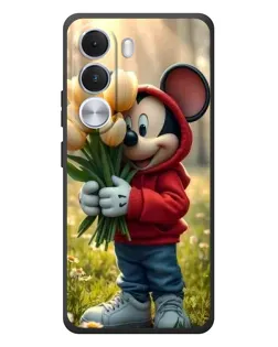 Чехол для Realme C100i с картинкой «Микки с тюльпанами» Чехол для Realme C100i с картинкой «Микки с тюльпанами»