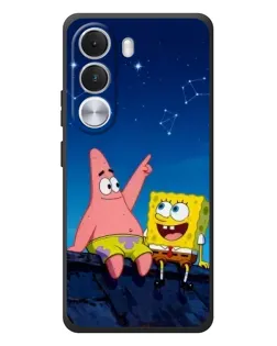 Чехол для Realme C100i с картинкой «Губка Боб и Патрик ночью» Чехол для Realme C100i с картинкой «Губка Боб и Патрик ночью»