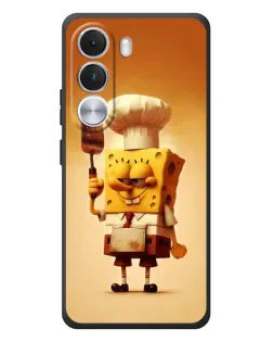 Чехол для Realme C100i с картинкой «Губка Боб повар»