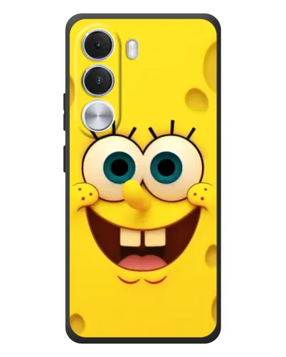 Чехол для Realme C100i с картинкой «Губка Боб улыбка»