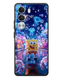 Чехол для Realme C100i с картинкой «Неоновый океан»