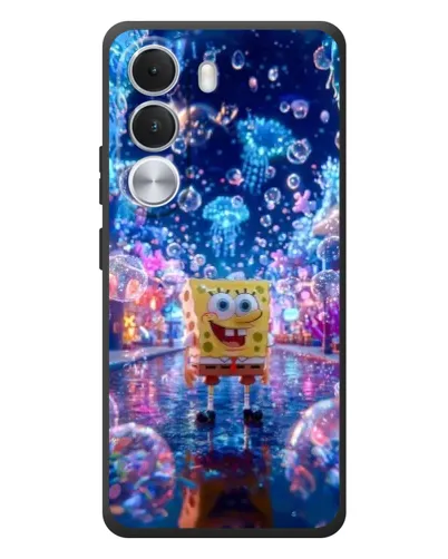 Чехол для Realme C100i с картинкой «Неоновый океан»