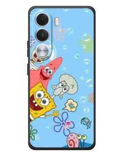 Чехол для Realme C100i с картинкой «Веселые пузырьки»