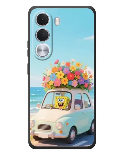 Чехол для Realme C100i с картинкой «Автомобильное путешествие»
