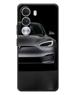 Чехол для Realme C100i с картинкой «Tesla Model S Look»