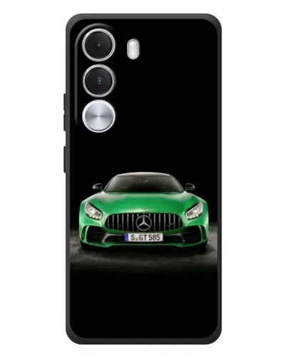 Чохол для Realme C100i з картинкою «Mercedes — неоновий лого» Чохол для Realme C100i з картинкою «Mercedes — неоновий лого»