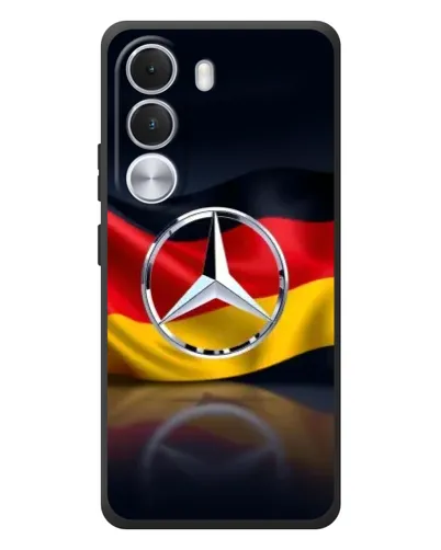 Чохол для Realme C100i з картинкою «Mercedes — прапор Німеччини» Чохол для Realme C100i з картинкою «Mercedes — прапор Німеччини»