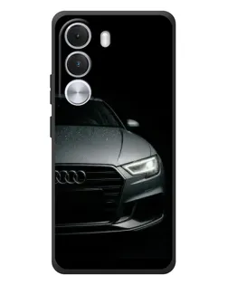 Чехол для Realme C100i с картинкой «Audi — детализация кузова»