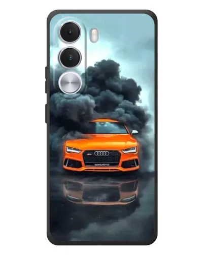 Чохол для Realme C100i з картинкою «Audi у хмарах диму» Чохол для Realme C100i з картинкою «Audi у хмарах диму»