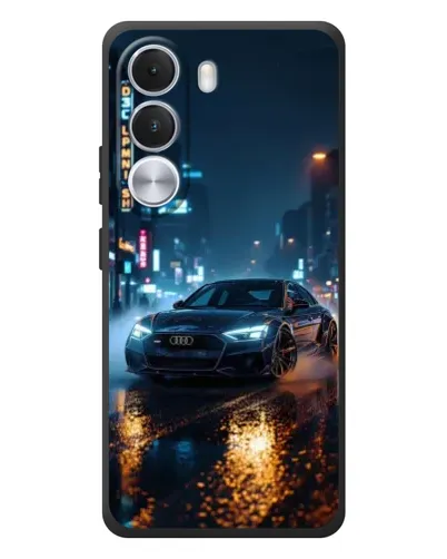 Чохол для Realme C100i з картинкою «Нічне місто та Audi» Чохол для Realme C100i з картинкою «Нічне місто та Audi»