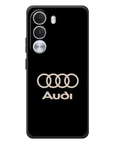Чохол для Realme C100i з картинкою «Audi — золотий логотип» Чохол для Realme C100i з картинкою «Audi — золотий логотип»