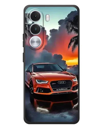 Чохол для Realme C100i з картинкою «Audi — захід сонця» Чохол для Realme C100i з картинкою «Audi — захід сонця»