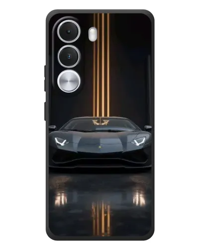 Чехол для Realme C100i с картинкой «Lamborghini золотые линии» Чехол для Realme C100i с картинкой «Lamborghini золотые линии»