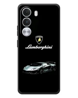 Чехол для Realme C100i с картинкой «Логотип Lamborghini классика»