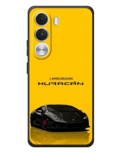 Чехол для Realme C100i с картинкой «Lamborghini Huracan черный»