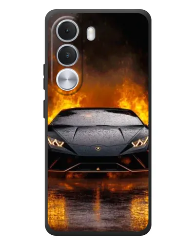 Чехол для Realme C100i с картинкой «Lamborghini в огне» Чехол для Realme C100i с картинкой «Lamborghini в огне»