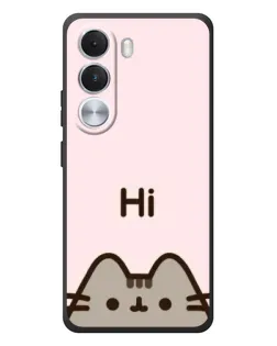 Чехол для Realme C100i с картинкой «Пушин говорит Hi» Чехол для Realme C100i с картинкой «Пушин говорит Hi»