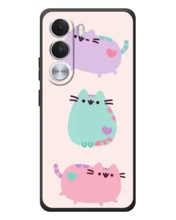 Чехол для Realme C100i с картинкой «Pusheen трио» Чехол для Realme C100i с картинкой «Pusheen трио»