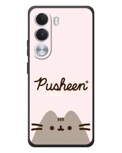 Чехол для Realme C100i с картинкой «Pusheen логотип»