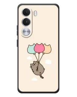 Чехол для Realme C100i с картинкой «Пушин на шариках»