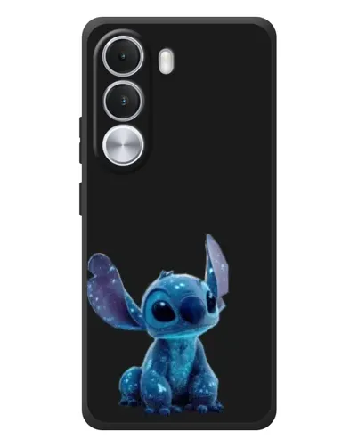 Чехол для Realme C100i с картинкой «Стич на черном» Чехол для Realme C100i с картинкой «Стич на черном»