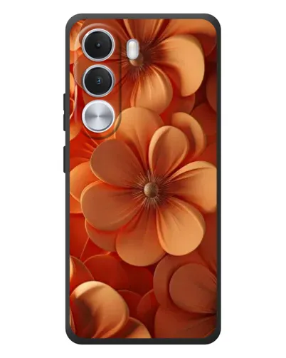Чехол для Realme C100i с картинкой «Оранжевый макро цветок» Чехол для Realme C100i с картинкой «Оранжевый макро цветок»